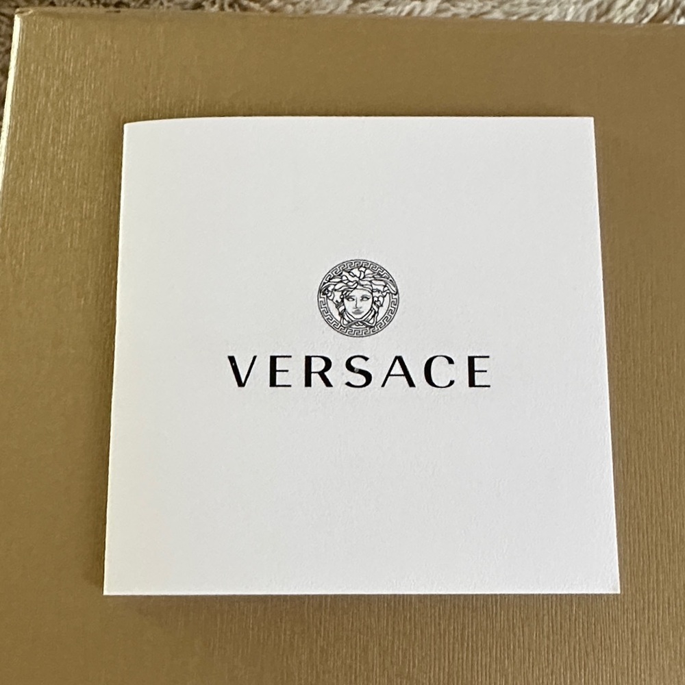 Like New Versace Green Chronograph Dial Two-tone Stainless Steel Watch - Picture 9 of 13